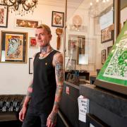 Jamie Kelly has been manager of Underground Tattoos for two years