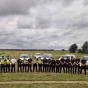 Rural police officers across the east of England have teamed up to tackle hare coursing. Credit: Hertfordshire Constabulary