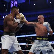 Anthony Joshua was beaten by Oleksandr Usyk last month. Picture: Action Images