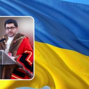 Watford Labour Party chairman Cllr Asif Khan says we should support the Ukrainian people. Photos: Pixabay/Asif Khan