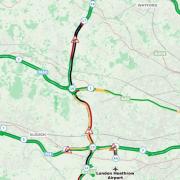 There are delays on the M25 between junction 15 and 17