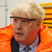 Prime Minister Boris Johnson during a visit to CityFibre Training Academy in Stockton-on-Tees, Darlington, on Friday May 27 2022. Credit: PA