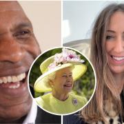 Luther Blissett (left) and Vanessa Rousseau (right) were both named in the Queen's Birthday Honours as the Platinum Jubilee approached. Photos: UGC/Pixabay