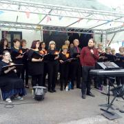 The Phoenix Choir singing at the Rickmansworth Festival 2022. Picture: Watford Phoenix Choir