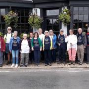 Rickmansworth and Croxley Green U3A walking group took part in the charity walk. Picture: Croxley Green U3A walking group