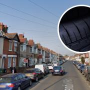 Whippendell Road Picture: google maps Inset: Picture of tyre: PA