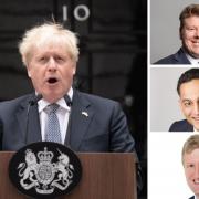 Watford MP Dean Russell, South West Herts MP Gagan Mohindra and Hertsmere MP Oliver Dowden have said nothing about the Prime Minister's resignation