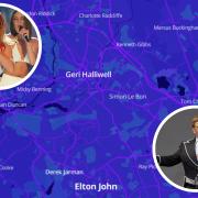 New interactive map reveals most notable person from Watford- do you agree? (Mapbox/ Topi Tjukanov/PA)