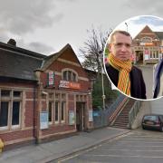 Bushey train station, Watford mayor Peter Taylor, Cllr Rodrigues. Pictures: Google Street View/ Watford Liberal Democrats