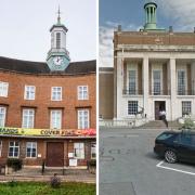 Watford and Hertfordshire Council Buildings. Picture (right): Google Street View