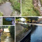 Watford area leaks over the summer. Pictures: Gabi Nichols/William Metcalfe/Jo Willis