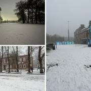 Watford's very own winter wonderland pictures captured the snowfall residents woke up to on Monday, December 12