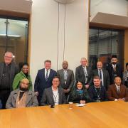 MP Dean Russell hosted the event attended by Watford faith leaders.