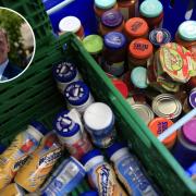 Cllr Turmaine has praised people in Watford who have donated to food banks to help those in need.