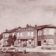 The Victoria Hotel, built near the station on Parsonage Farm land. Image: Three Rivers Museum Trust collection