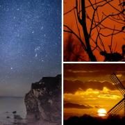 Three of the final selection of 'light and dark' pictures taken by our camera club members