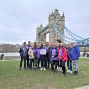 Over 279 walkers took part in the London event.