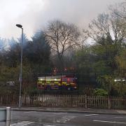 The fire occurred in Sandy Lane, Northwood