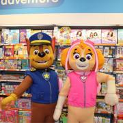 Skye (right) will visit The Entertainer in Watford next weekend.