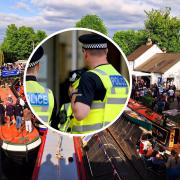 Herts Police are appealing for information after the assault at Rickmansworth Canal Festival.