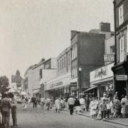 103 High Street on far right, 1960s, then Regent Jewellers. The Book of Watford by Bob Nunn. Courtesy of Linda Nunn.
