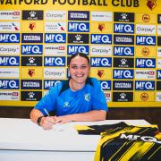 Megan Chandler is one of 12 Watfird Women to extend their contracts