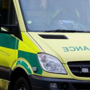 An ambulance and an ambulance officer vehicle were called to the scene