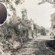 Merry Hill Road, Bushey, c1905, where William Ernest Blackburn CBE lived