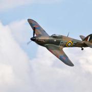 A Hurricane aircraft was spotted over South Oxhey, likely to be linked to a Battle of Britain flypast.