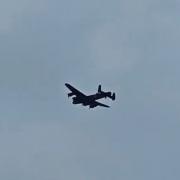 A Lancaster Bomber was seen flying over Kings Langley village on Sunday, September 17.