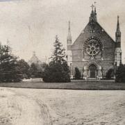 London Orphan Asylum chapel and drive, 1904