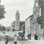 Clarendon Road looking towards Beechen Grove. Image: Watford Museum