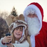 There are many places you can visit Father Christmas in and near Watford.