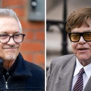 Gary Lineker and Sir Elton John