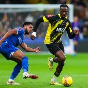 Ismael Kone missed a great chance to give Watford the lead