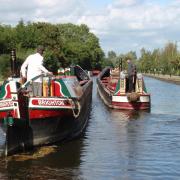 In the old style: working boats at Croxley Green. Image: Fabian Hiscock
