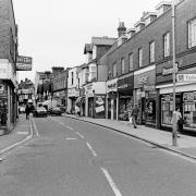 How part of Rickmansworth High Street looked in 1984