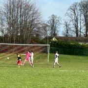 St Josephs, pictured in action earlier this season, were beaten by Glenn Sports