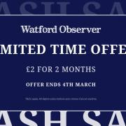 Watford Observer £2 for 2 months digital subscription flash sale
