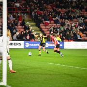 Carly Johns in action at Bramall Lane