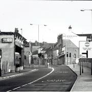 Lower High Street from the High Street station looking towards Queens Road. Image: Bob Nunn/Watford Museum