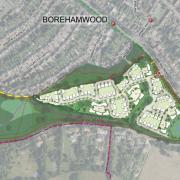 The plans for 220 new homes was deemed to be damaging to the Green Belt.