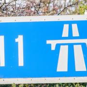 The M1 at Watford was partially closed on Easter Monday night due to a 'serious accident'