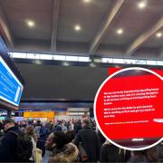 National Rail has now admitted the disruption will last for the rest of the day.
