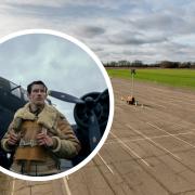 Bovingdon Airfield, promo image from Masters of the Air.