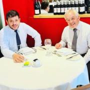 Head chef, Giammarco Angelilli (left), and his uncle Alfonso Lacava (right) who owns the restaurant.