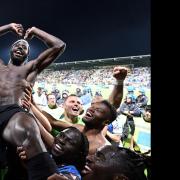 Keinan Davis was the Udinese hero - spot the former Watford players joining the celebrations...