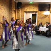 Indian dancers perform at church fundraiser