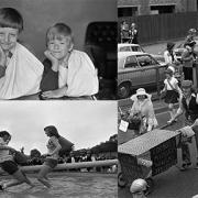 Flashback to May 1976 - Wheelbarrow races, carnivals, and broken arms. Nine great images