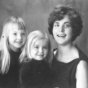 Young Jennifer Worth with her daughters